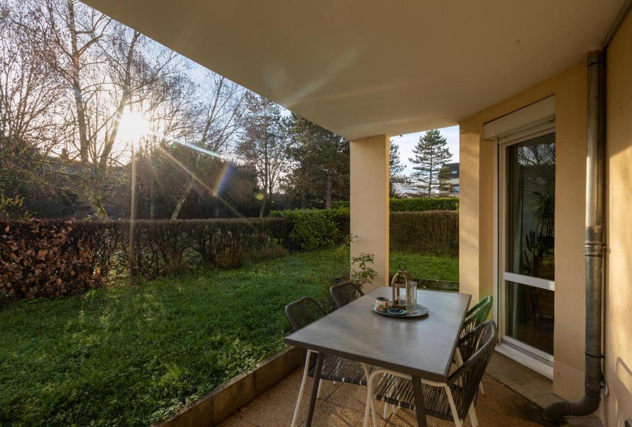 T3 Calme - Ideal Famille & Pros - Parking - Jardin - Wifi - Netflix Besançon Kültér fotó