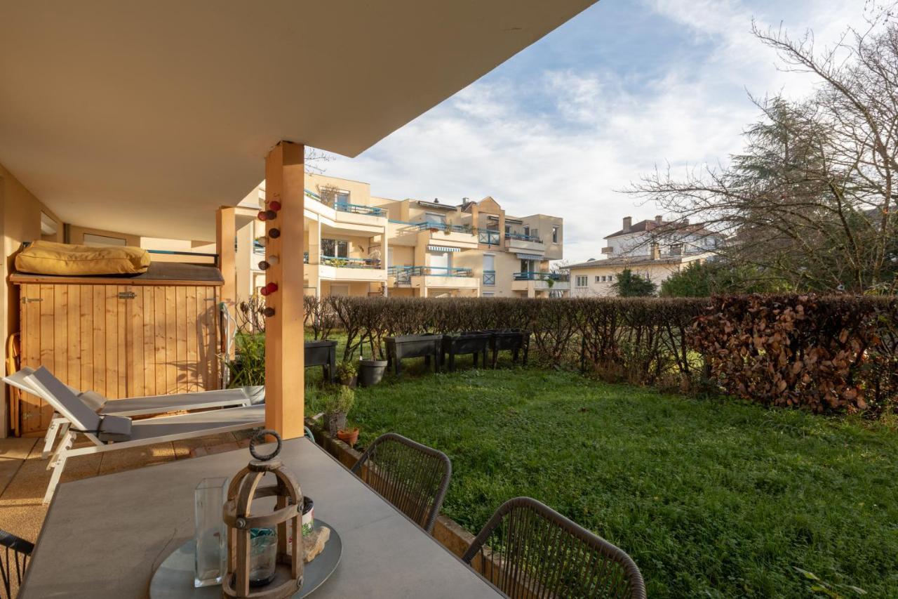 T3 Calme - Ideal Famille & Pros - Parking - Jardin - Wifi - Netflix Besançon Kültér fotó
